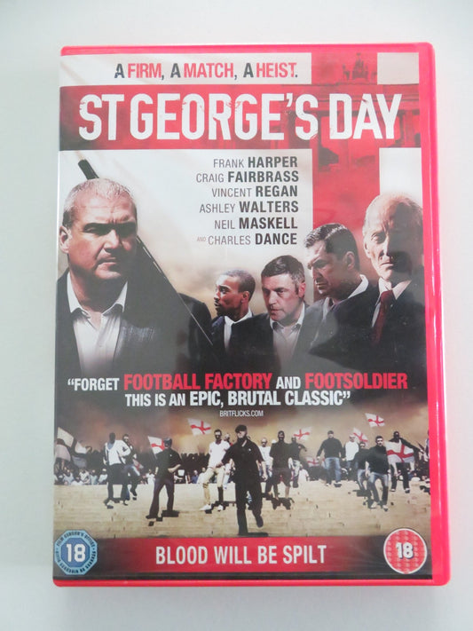 ST GEORGE'S DAY (DVD) CRAIG FAIRBRASS CHARLES DANCE VINCENT REGAN 2012 REGION 2 Movie posters