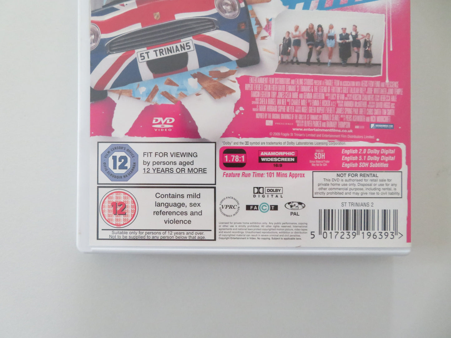 St Trinian's 2: The Legend of Fritton's Gold (DVD) Rupert Everett Colin Firth 2009 Region 2 Movie posters