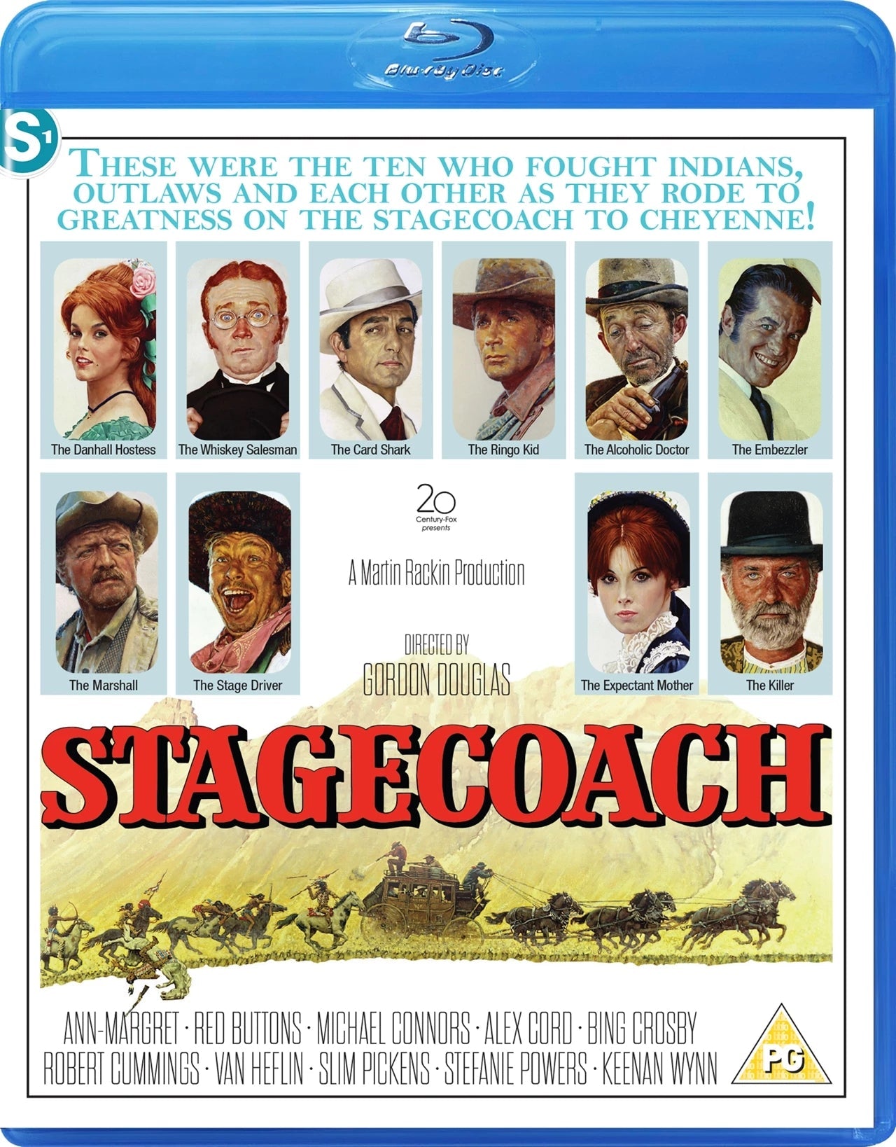 STAGECOACH [BLU - RAY] REGION B Movie posters