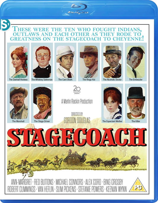 STAGECOACH [BLU - RAY] REGION B Movie posters