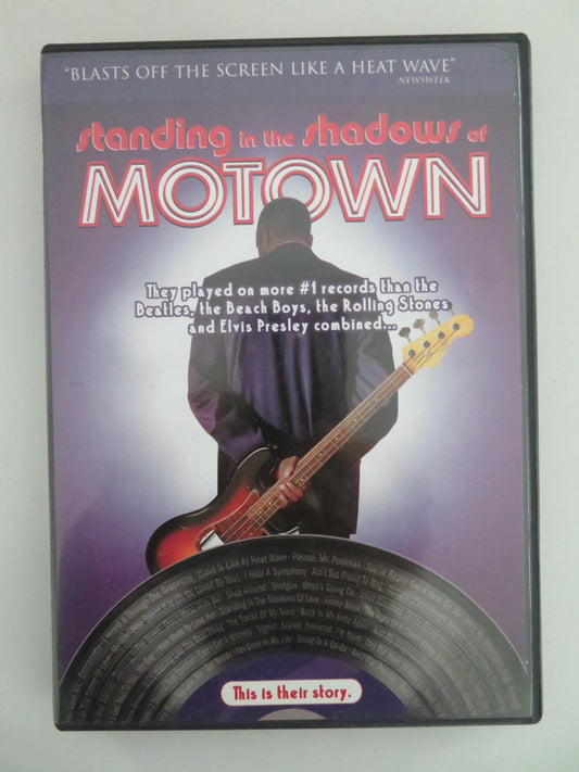 STANDING IN THE SHADOWS OF MOTOWN (DVD) CHAKA KHAN JACK ASHFORD 2002 REGION 1 Movie posters