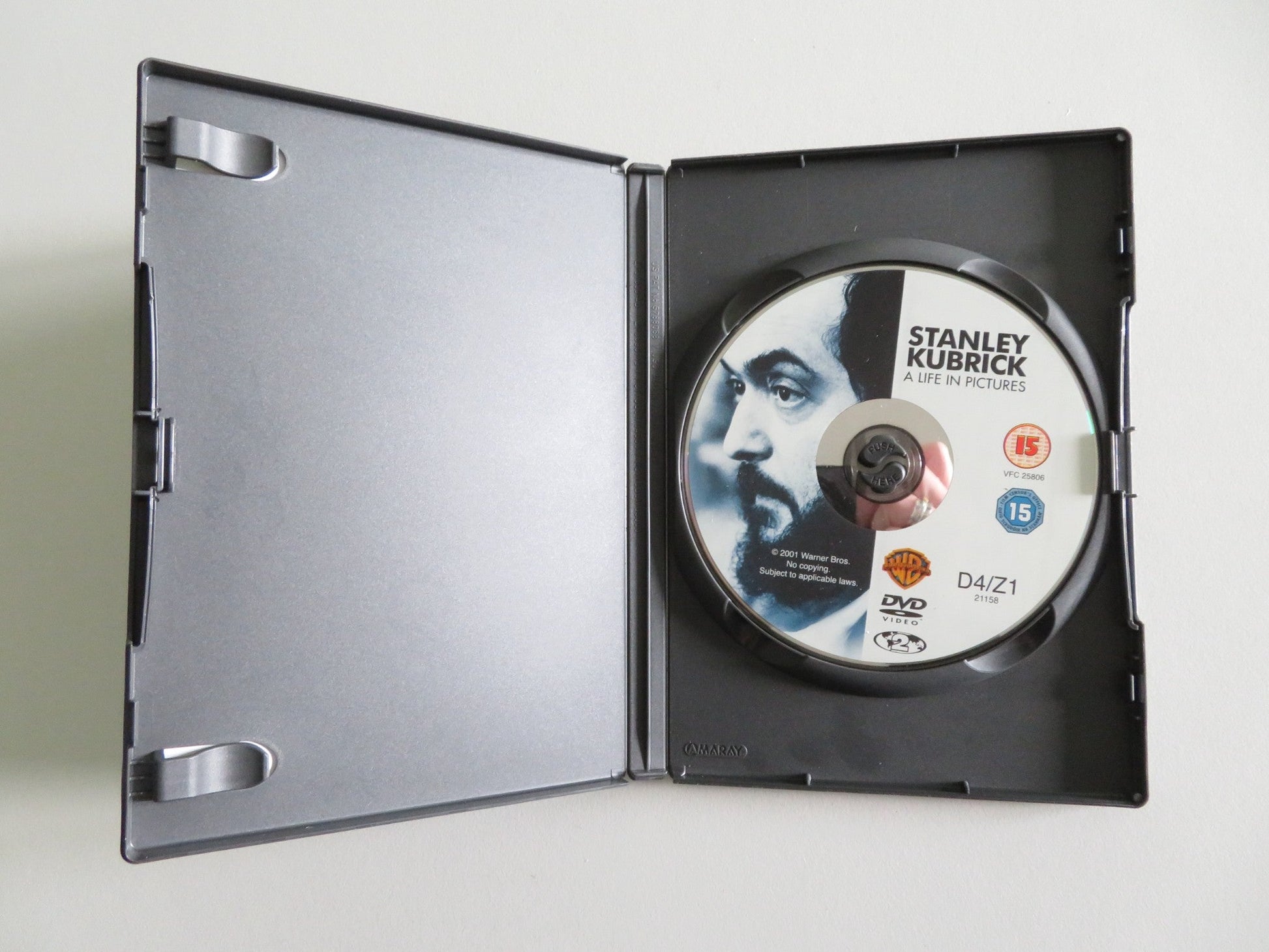STANLEY KUBRICK: A LIFE IN PICTURES (DVD) TOM CRUISE 2001 REGION 2 Rendezvous Cinema Movie posters
