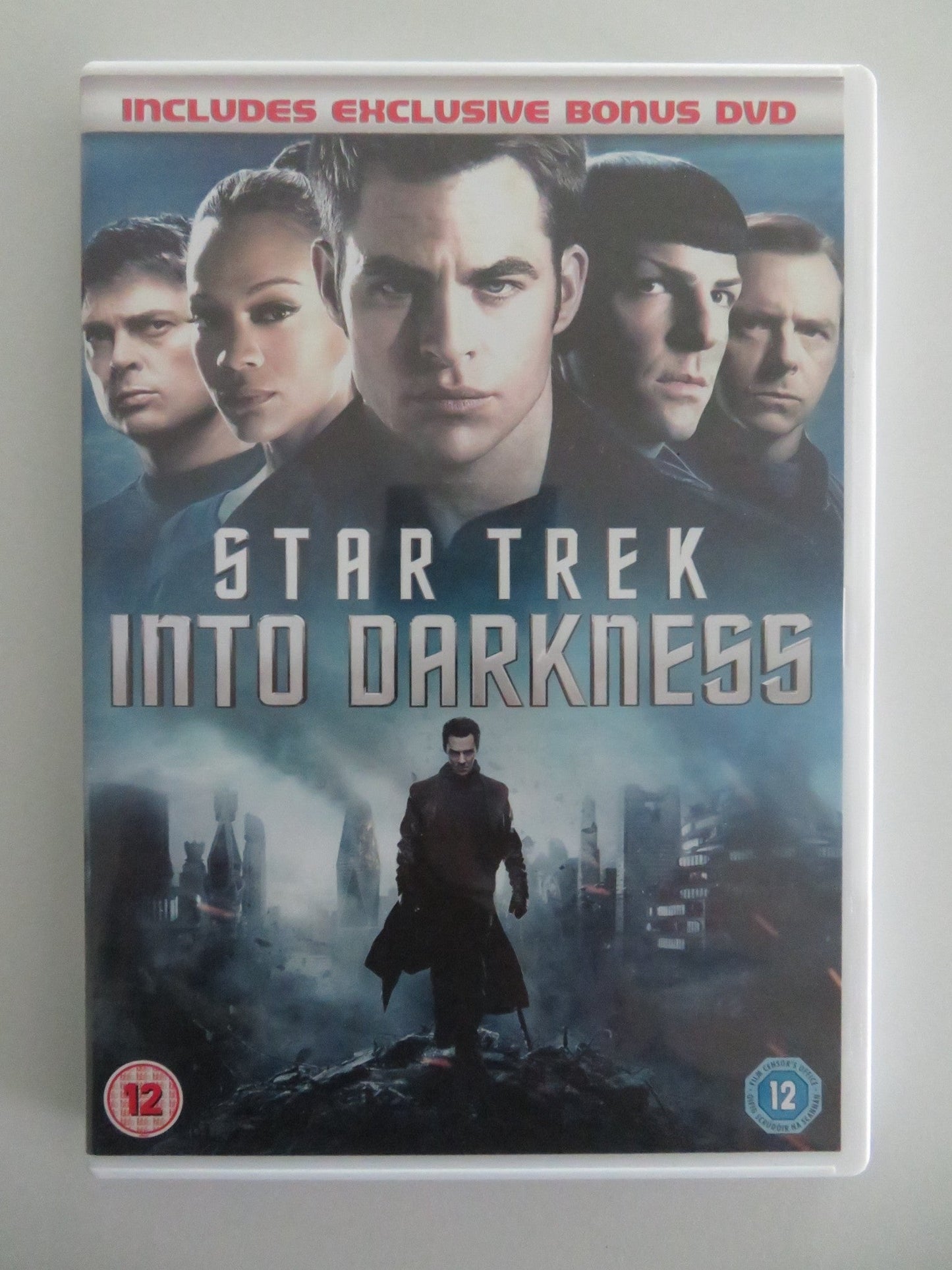 STAR TREK INTO DARKNESS (DVD) LEONARD NIMOY CHRIS PINE 2013 REGION 2 Movie posters