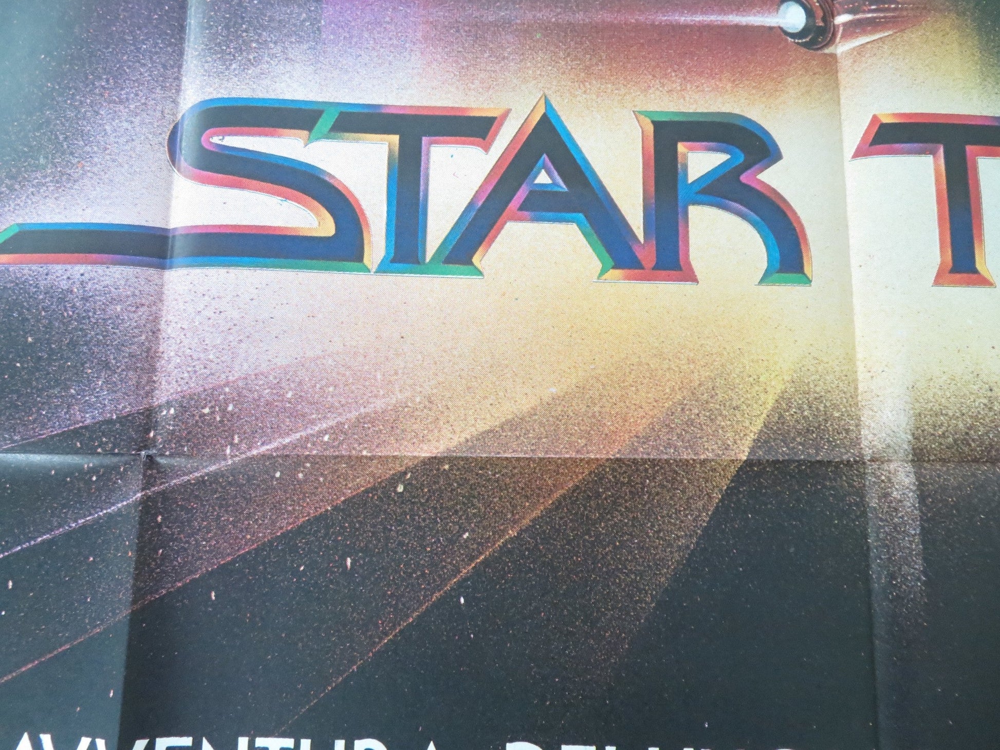 STAR TREK: THE MOTION PICTURE ITALIAN 4 FOGLIO POSTER WILLIAM SHATNER NIMOY 1980 Movie posters