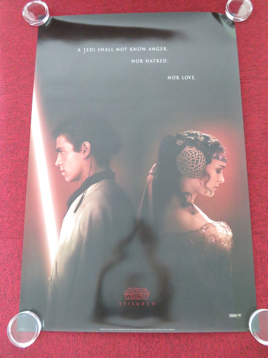 STAR WARS: EPISODE II - ATTACK OF THE CLONES VERSION A US ONE SHEET ROLLED POSTER Movie posters