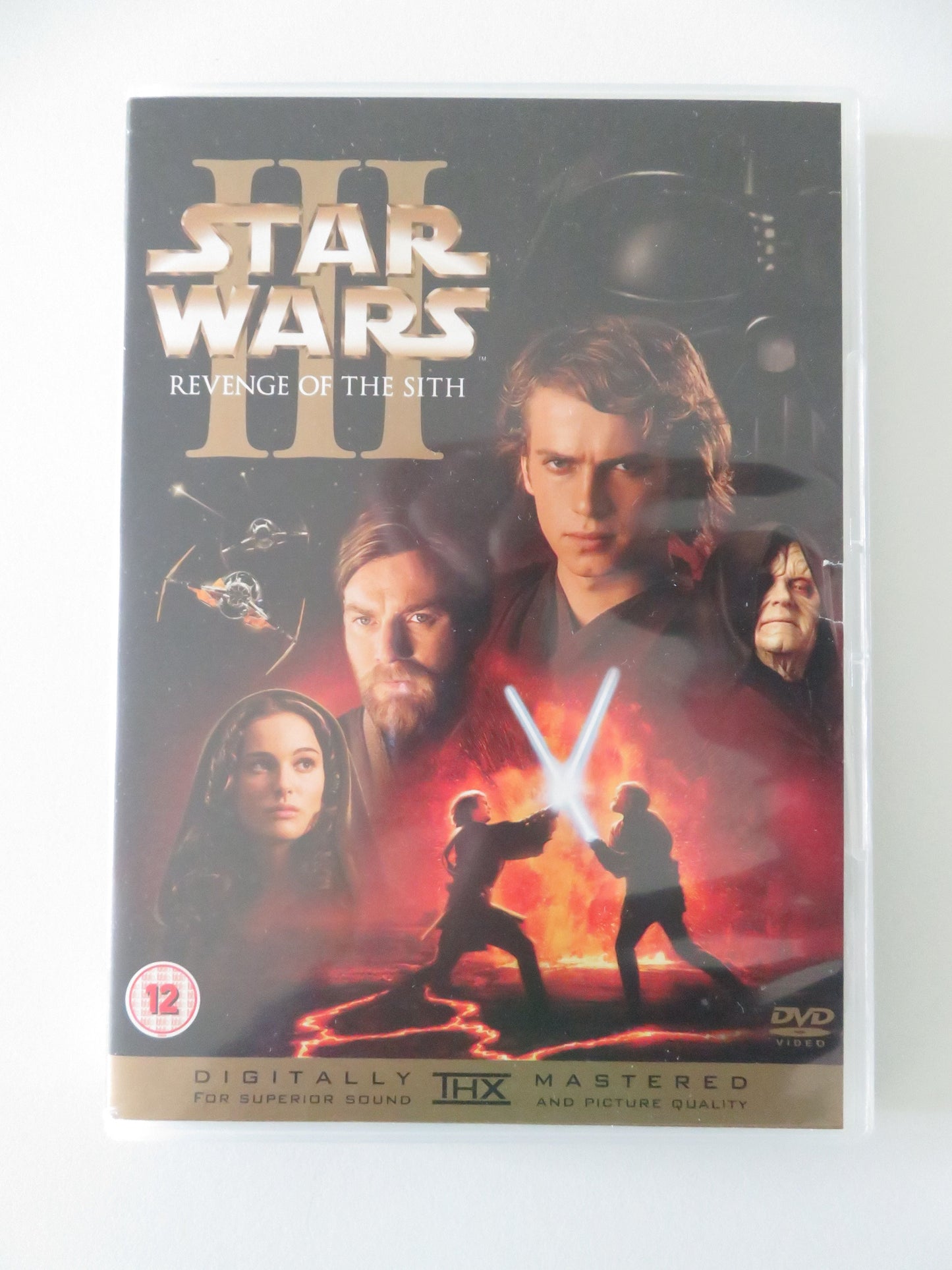 Star Wars: Episode III - Revenge of the Sith (DVD) Ewan McGregor 2005 Region 2 Movie posters
