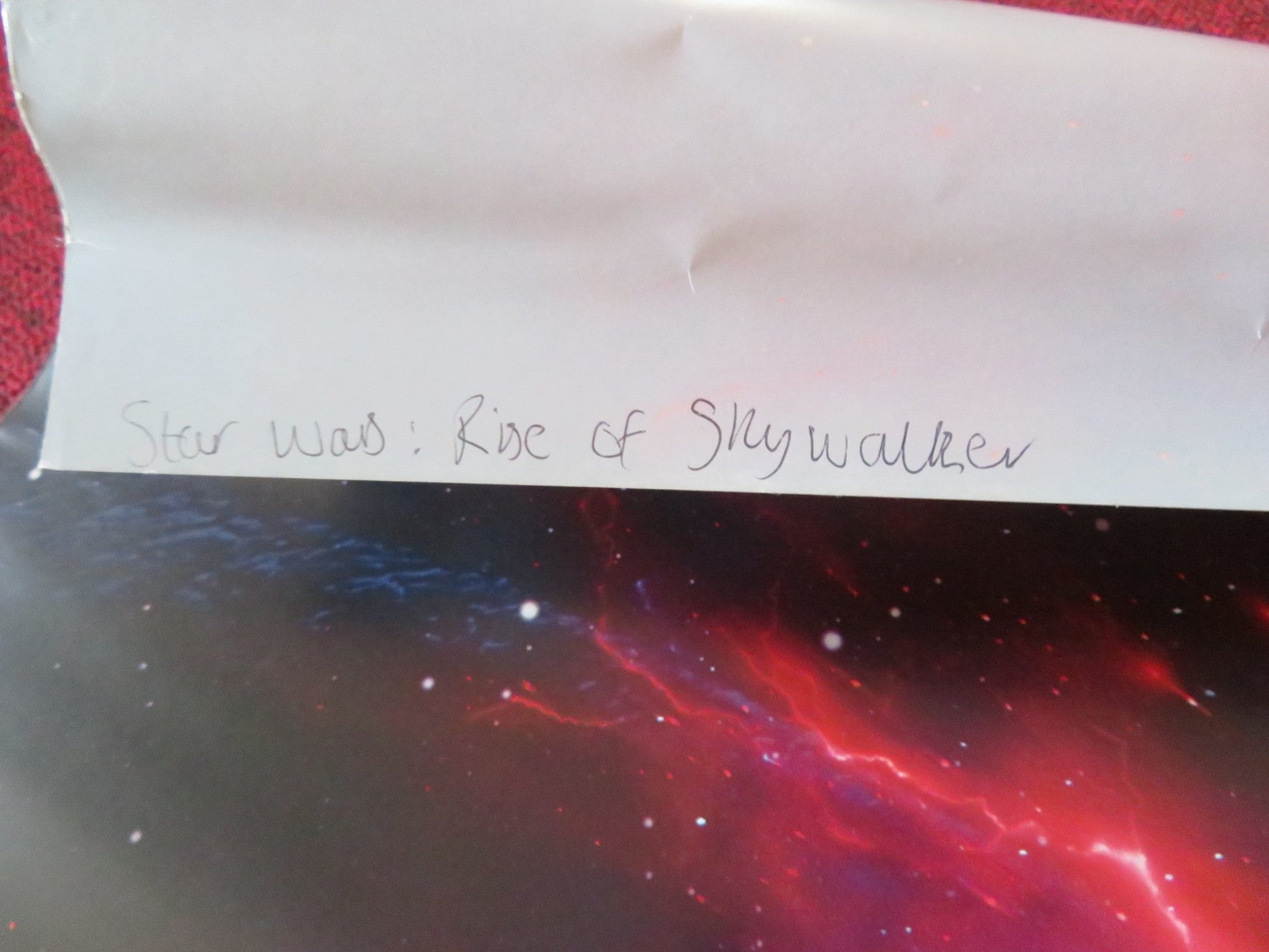 STAR WARS: EPISODE IX - THE RISE OF SKYWALKER UK QUAD ROLLED POSTER DISNEY 2019 Rendezvous Cinema Movie posters