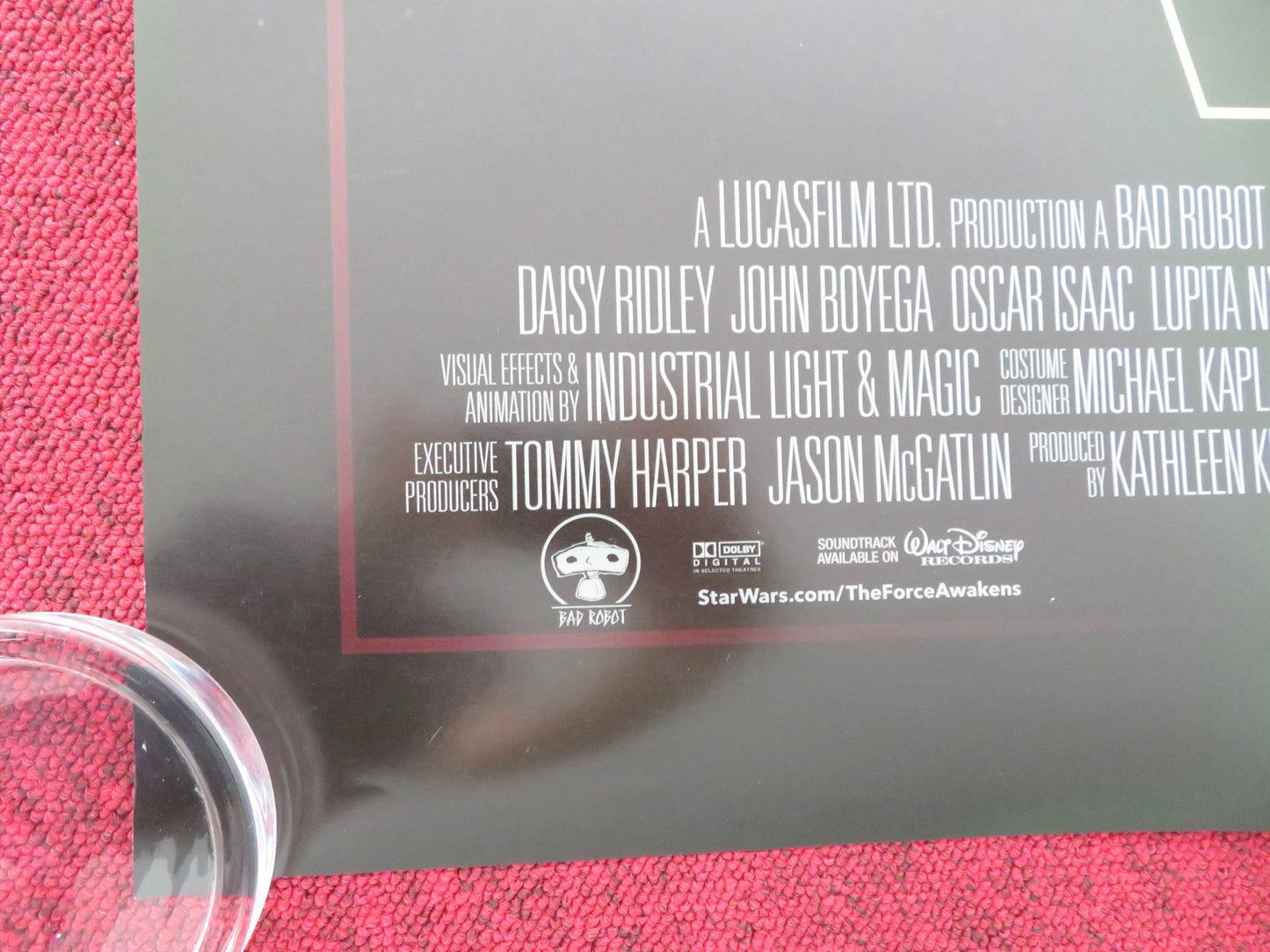 STAR WARS: EPISODE VII - THE FORCE AWAKENS - B ONE SHEET ROLLED POSTER FORD 2015 Movie posters