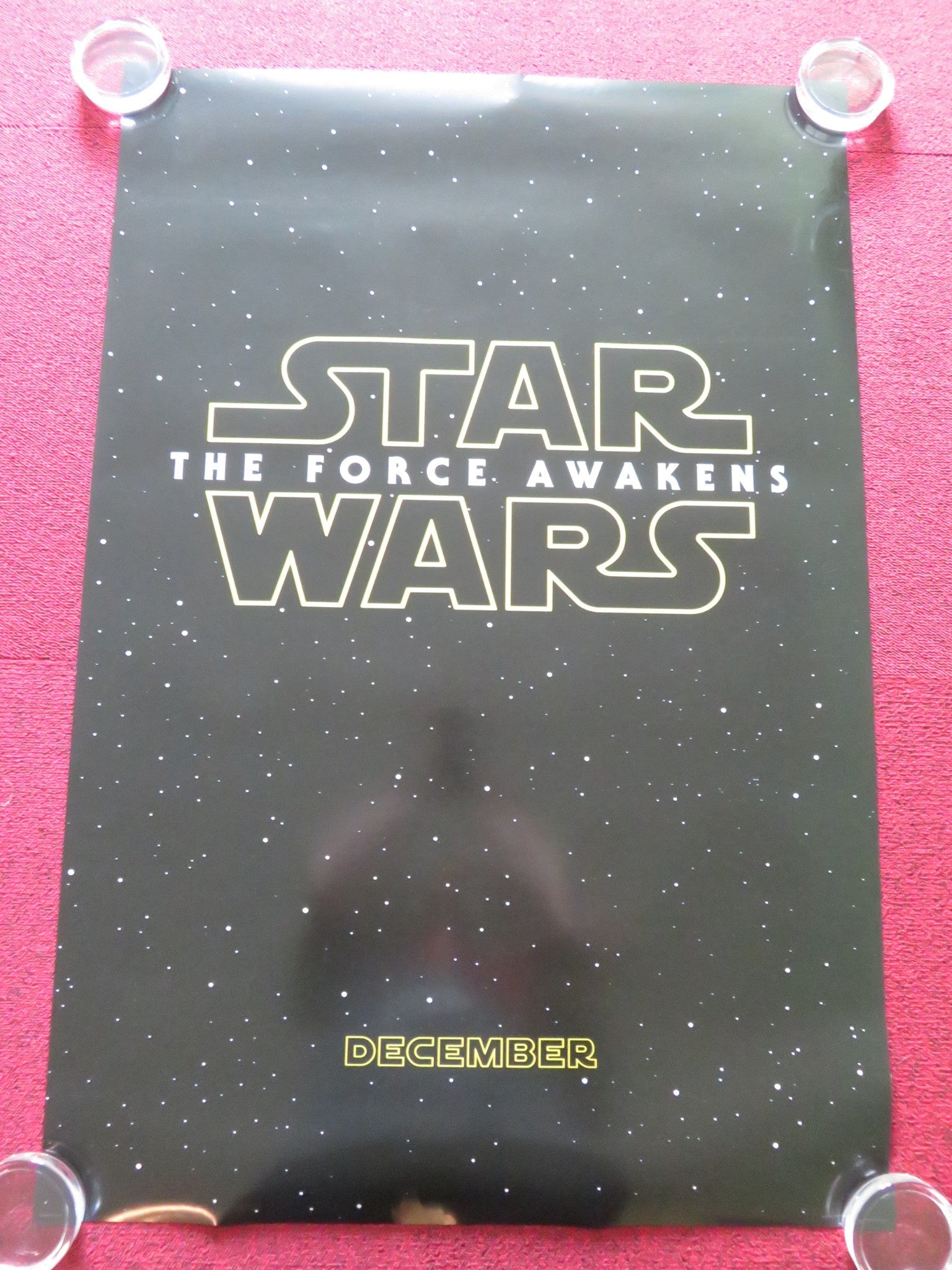 STAR WARS: EPISODE VII - THE FORCE AWAKENS US ONE SHEET ROLLED POSTER 2015 Rendezvous Cinema Movie posters