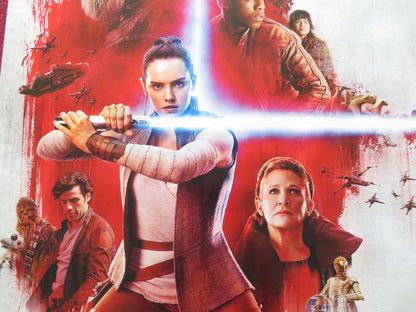 STAR WARS: EPISODE VIII - THE LAST JEDI - A US ONE SHEET ROLLED POSTER 2017 Rendezvous Cinema Movie posters