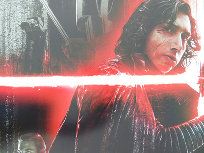 STAR WARS: EPISODE VIII - THE LAST JEDI US ONE SHEET ROLLED POSTER DRIVER 2017 Movie posters