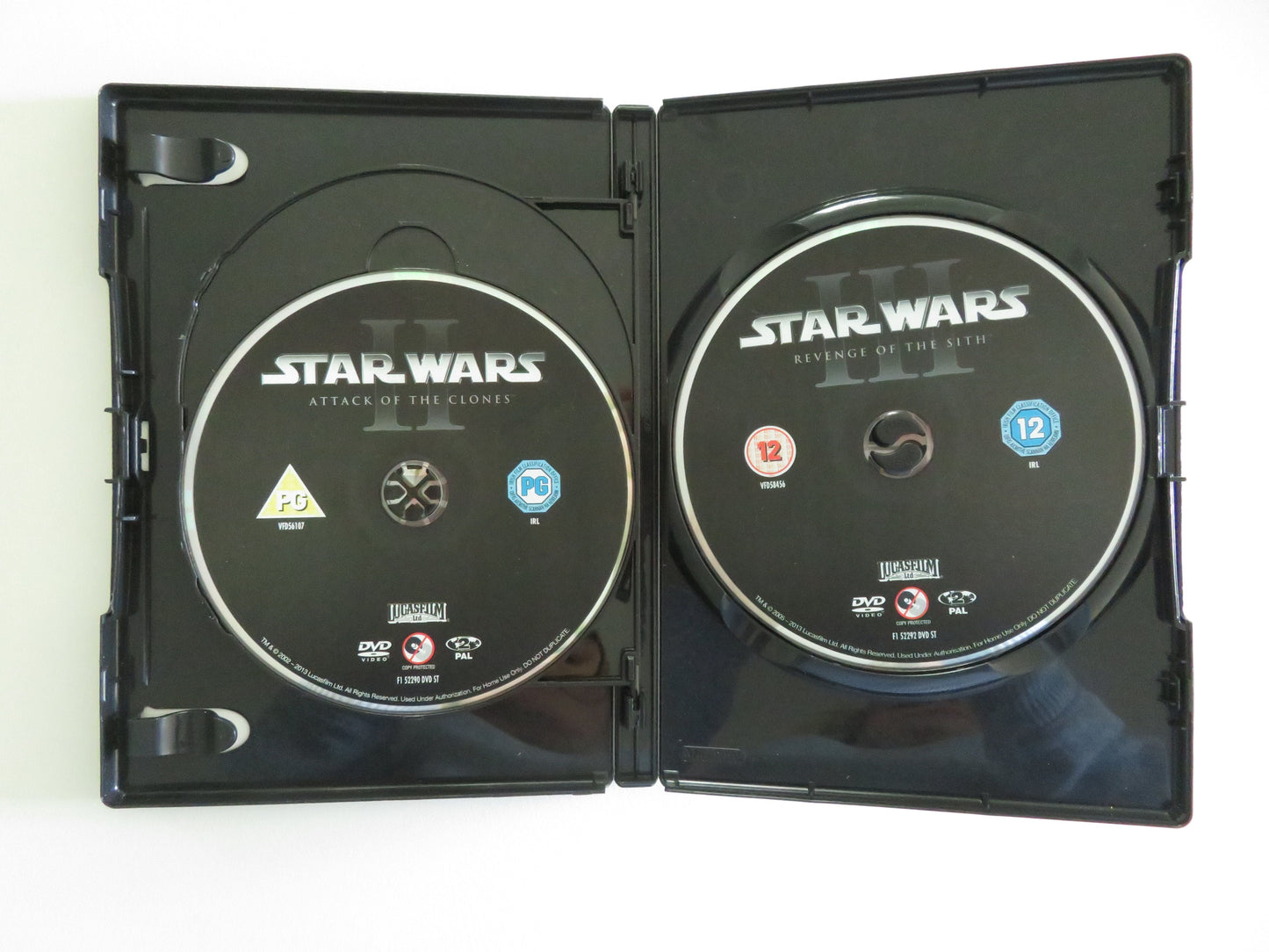 Star Wars Episodes I, II, and III 3 Disc Set (DVD) Liam Neeson 1999 Region 2 Movie posters