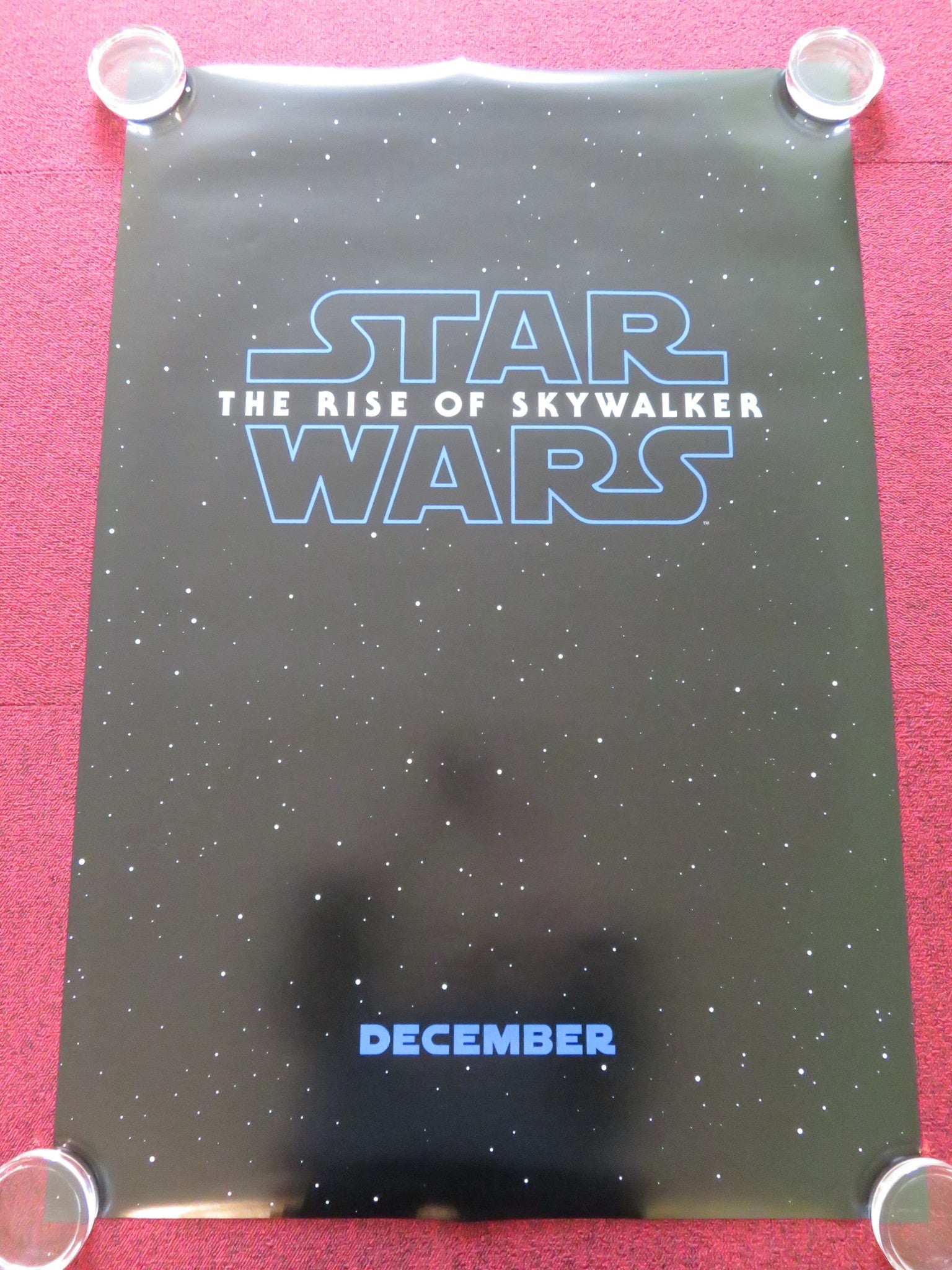 STAR WARS IX: THE RISE OF SKYWALKER - B US ONE SHEET ROLLED POSTER 2019 Rendezvous Cinema Movie posters