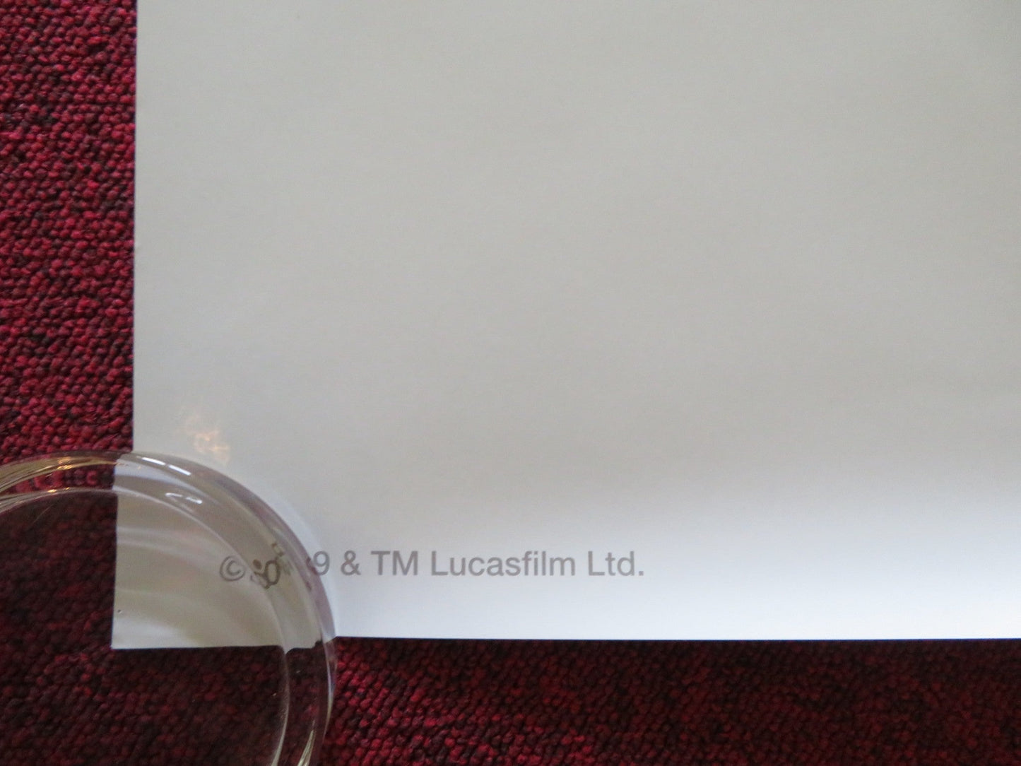 STAR WARS IX - THE RISE OF SKYWALKER US ONE SHEET ROLLED POSTER M. HAMILL 2019 Rendezvous Cinema Movie posters