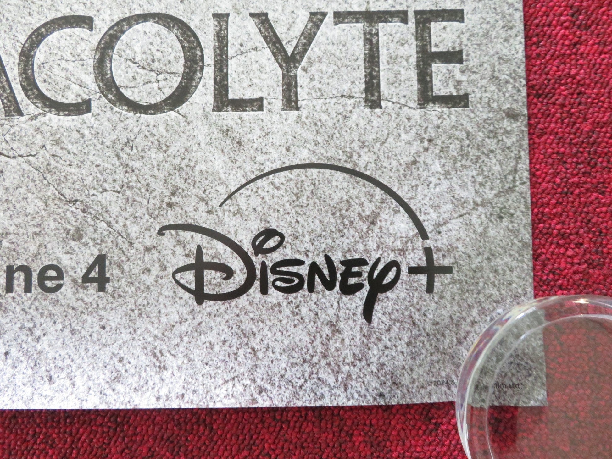 STAR WARS: THE ACOLYTE - A US ONE SHEET ROLLED POSTER TV SERIES DISNEY 2024 Rendezvous Cinema Movie posters