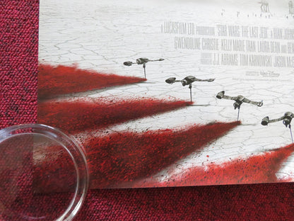 STAR WARS VIII: THE LAST JEDI - D US ONE SHEET ROLLED POSTER MARK HAMILL 2017 Rendezvous Cinema Movie posters