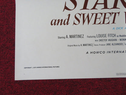 STARBIRD AND SWEET WILLIAM FOLDED US ONE SHEET POSTER A MARTINEZ L. LEWIS 1975 Rendezvous Cinema Movie posters
