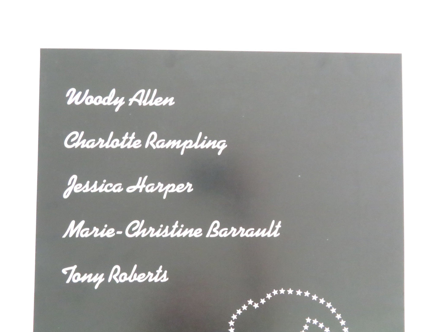 STARDUST MEMORIES US INSERT POSTER WOODY ALLEN CHARLOTTE RAMPLING 1980 Movie posters