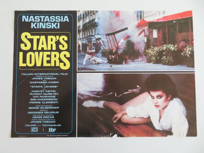 STAR'S LOVERS ITALIAN FOTOBUSTA POSTERS LOT OF 6 KINSKI HARVEY KEITEL 1983 Movie posters
