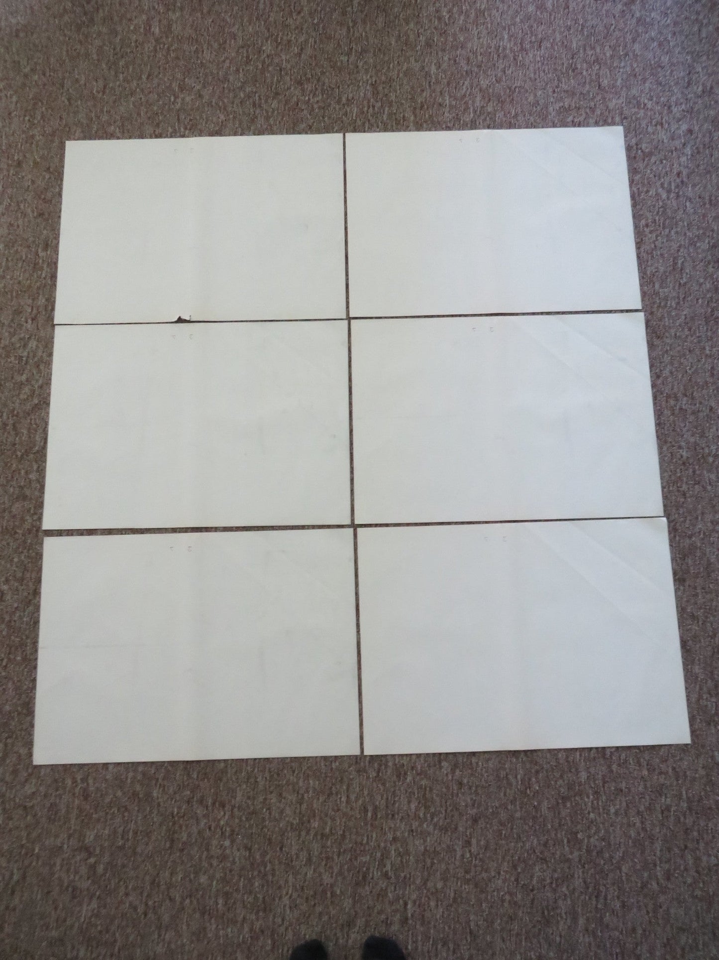 STAR'S LOVERS ITALIAN FOTOBUSTA POSTERS LOT OF 6 KINSKI HARVEY KEITEL 1983 Movie posters