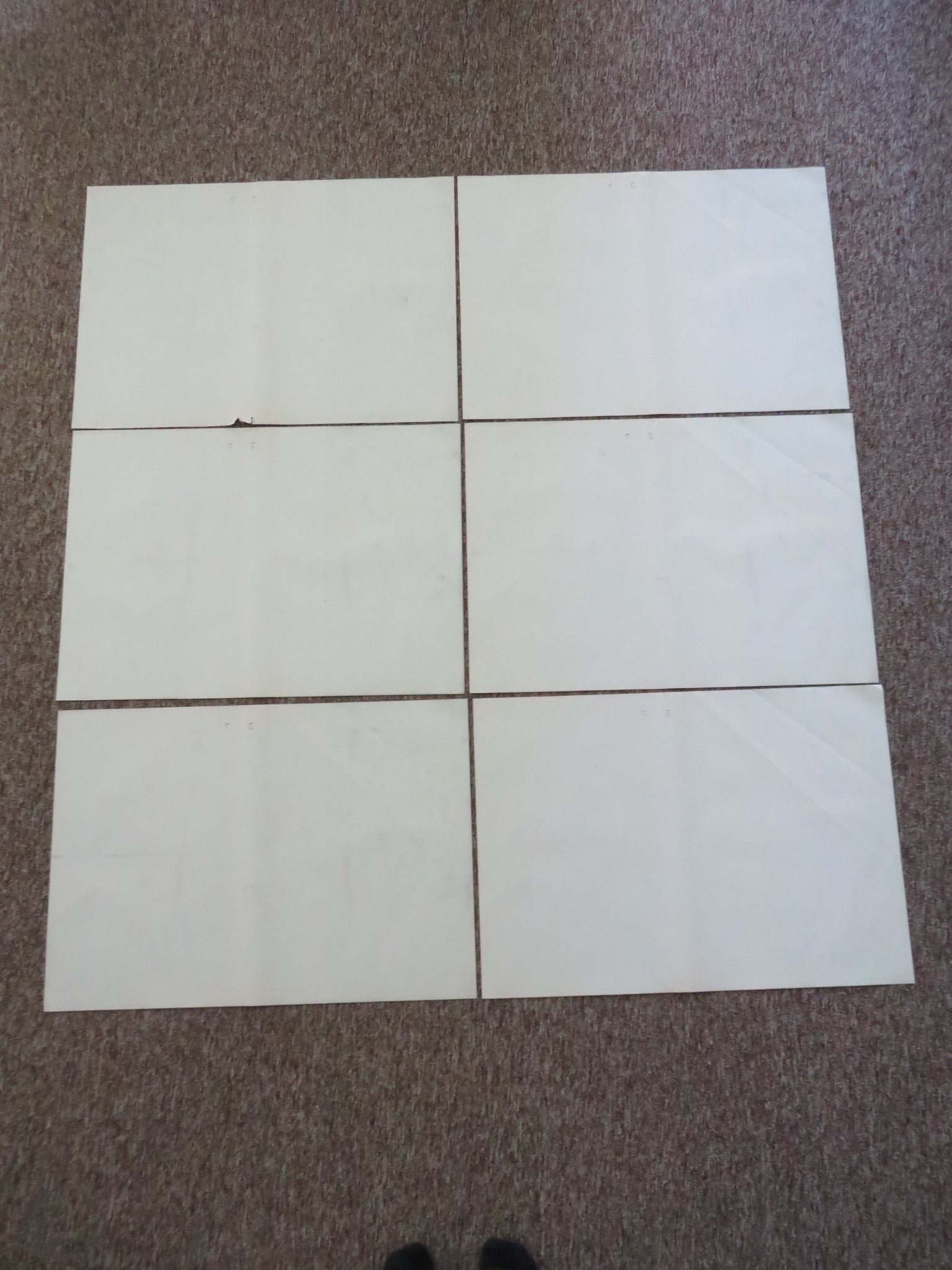 STAR'S LOVERS ITALIAN FOTOBUSTA POSTERS LOT OF 6 KINSKI HARVEY KEITEL 1983 Movie posters