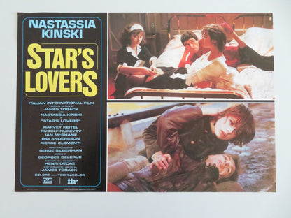 STAR'S LOVERS ITALIAN FOTOBUSTA POSTERS LOT OF 6 KINSKI HARVEY KEITEL 1983 Movie posters