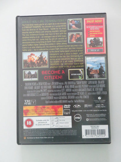 Starship Troopers (DVD) Casper Van Dien Denise Richards 1997 Region 2 Movie posters