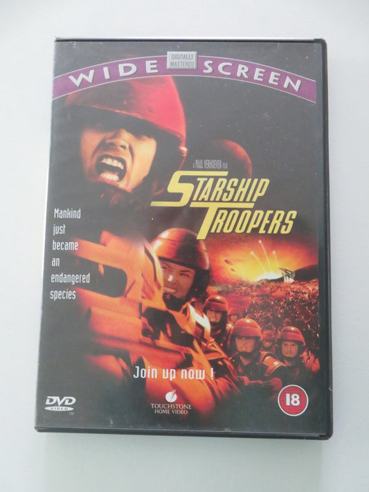 Starship Troopers (DVD) Casper Van Dien Denise Richards 1997 Region 2 Movie posters