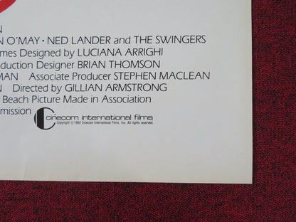 STARSTRUCK FOLDED US ONE SHEET POSTER JOEY KENNEDY ROSS O'DONOVAN 1982 Rendezvous Cinema Movie posters