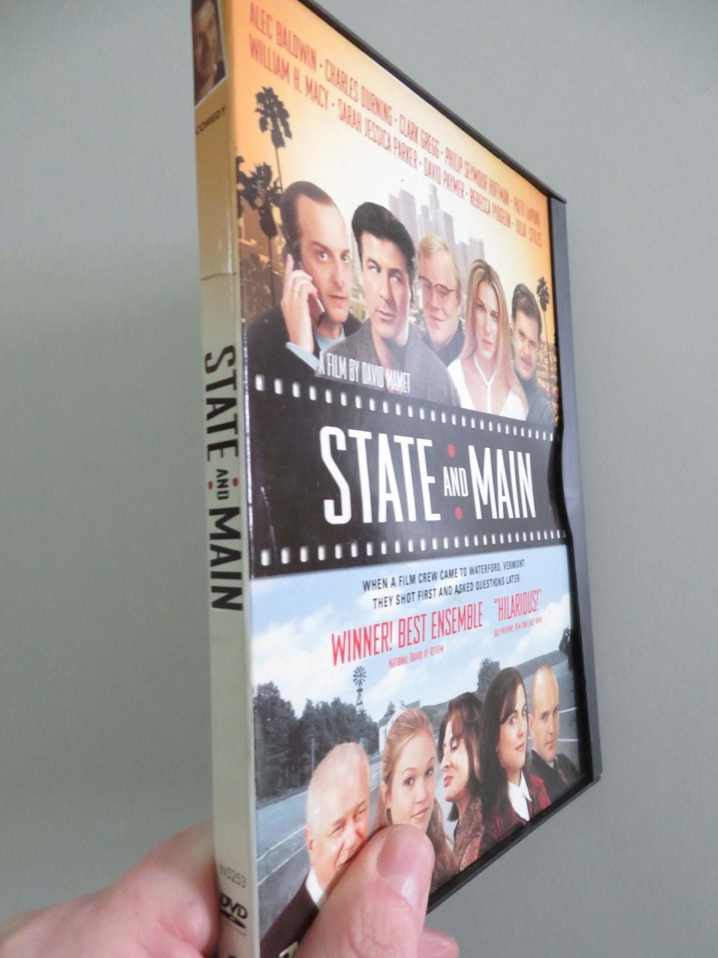 State and Main (DVD) Alec Baldwin Philip Seymour Hoffman 2000 Region 1 Movie posters