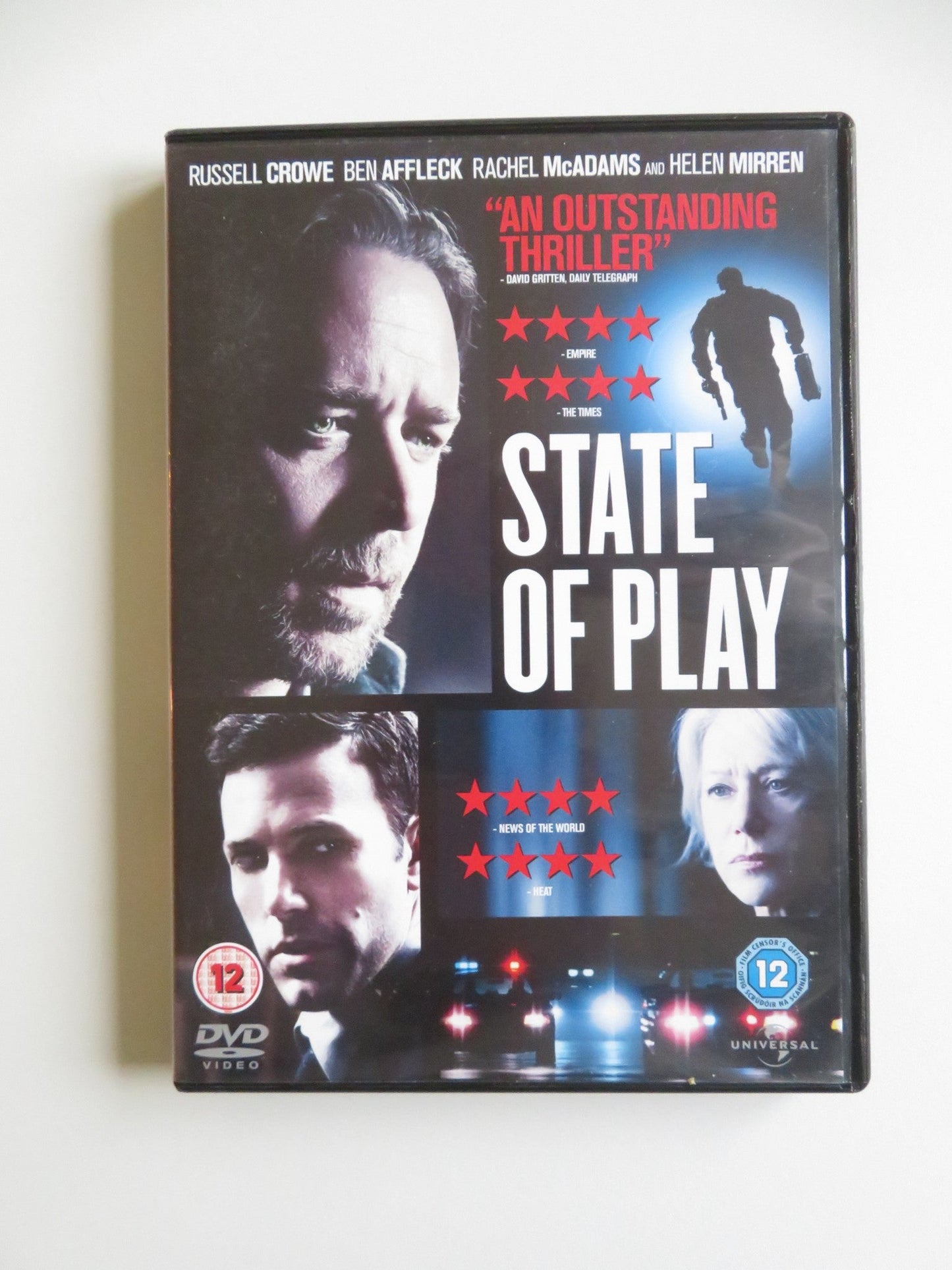 STATE OF PLAY (DVD) RUSSELL CROWE BEN AFFLECK 2009 REGION 2, 4, 5 Movie posters