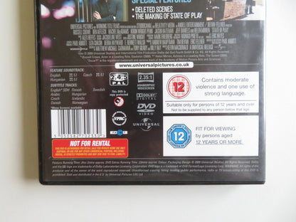 STATE OF PLAY (DVD) RUSSELL CROWE BEN AFFLECK 2009 REGION 2, 4, 5 Movie posters