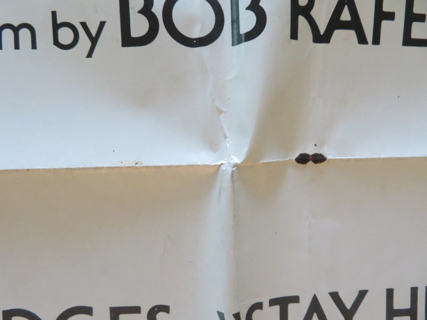 STAY HUNGRY FOLDED US ONE SHEET POSTER JEFF BRIDGES SALLY FIELD 1976 Movie posters