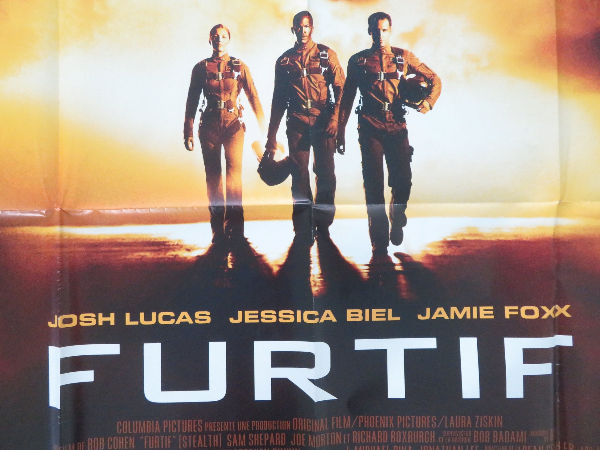 Stealth French Grande Poster Jessica Biel Jamie Foxx 2005 Movie posters