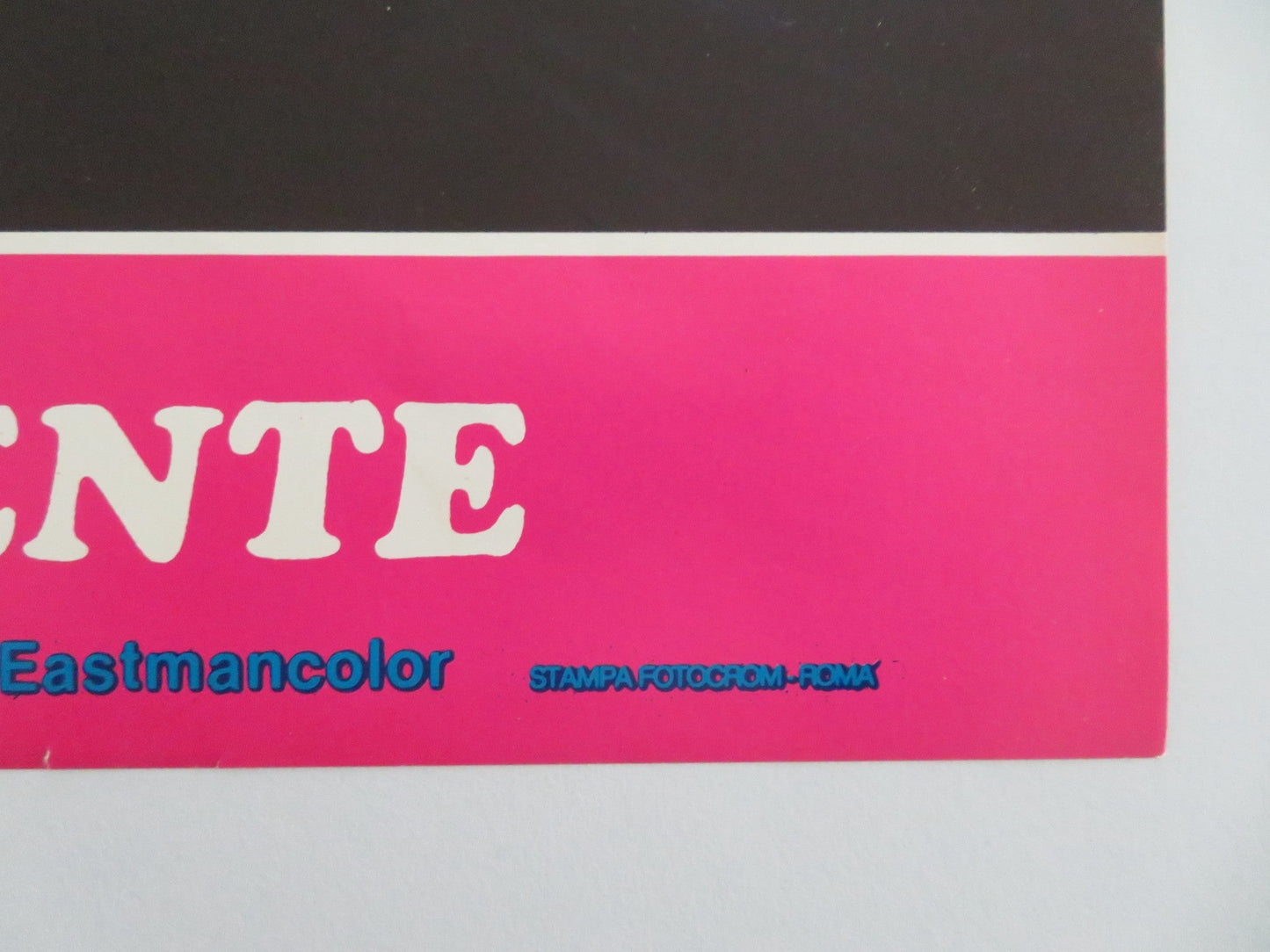 STEEL - FISTED DRAGON - A ITALIAN FOTOBUSTA POSTER JOHNNY HONG KONG FATIMAH 1977 Movie posters