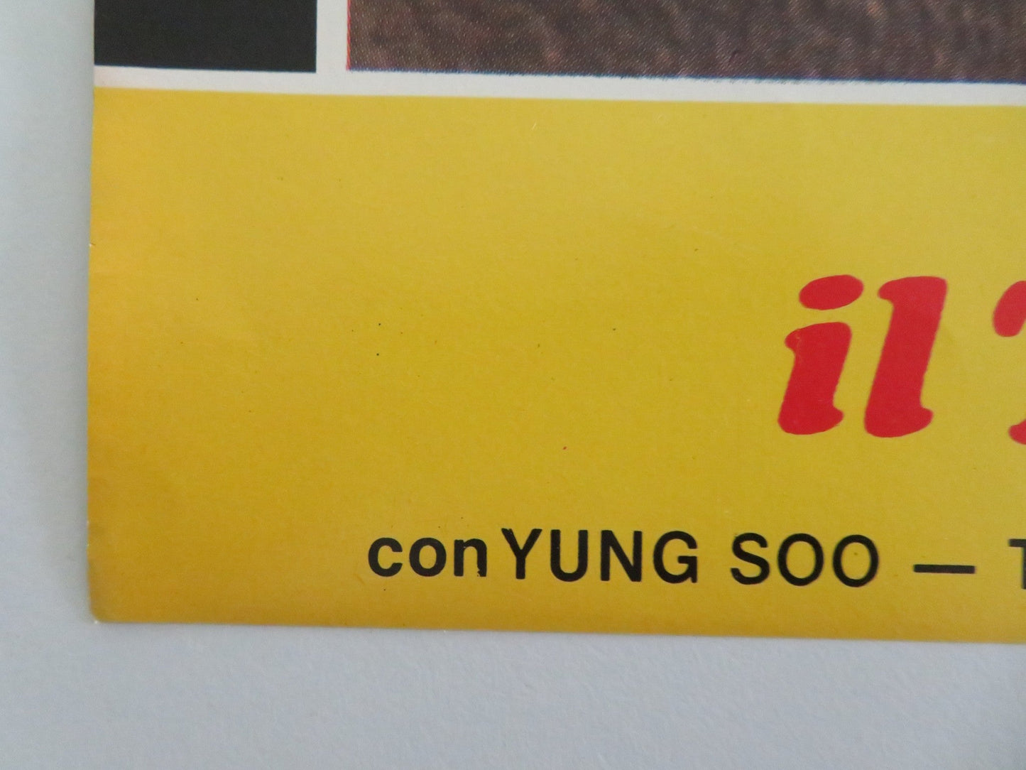 STEEL - FISTED DRAGON - B ITALIAN FOTOBUSTA POSTER JOHNNY HONG KONG FATIMAH 1977 Movie posters