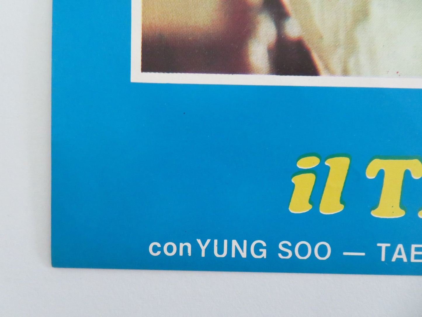 STEEL - FISTED DRAGON - C ITALIAN FOTOBUSTA POSTER JOHNNY HONG KONG FATIMAH 1977 Movie posters