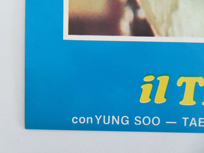 STEEL - FISTED DRAGON - C ITALIAN FOTOBUSTA POSTER JOHNNY HONG KONG FATIMAH 1977 Movie posters