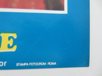 STEEL - FISTED DRAGON - C ITALIAN FOTOBUSTA POSTER JOHNNY HONG KONG FATIMAH 1977 Movie posters