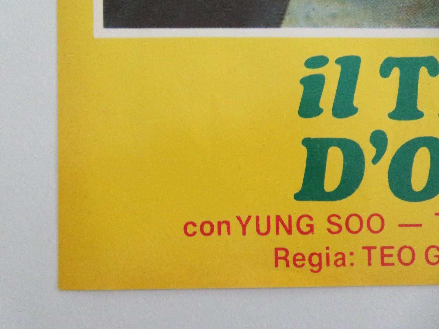 STEEL - FISTED DRAGON - D ITALIAN FOTOBUSTA POSTER JOHNNY HONG KONG FATIMAH 1977 Movie posters