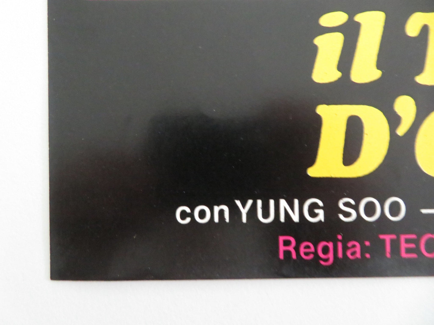 STEEL - FISTED DRAGON - F ITALIAN FOTOBUSTA POSTER JOHNNY HONG KONG FATIMAH 1977 Movie posters