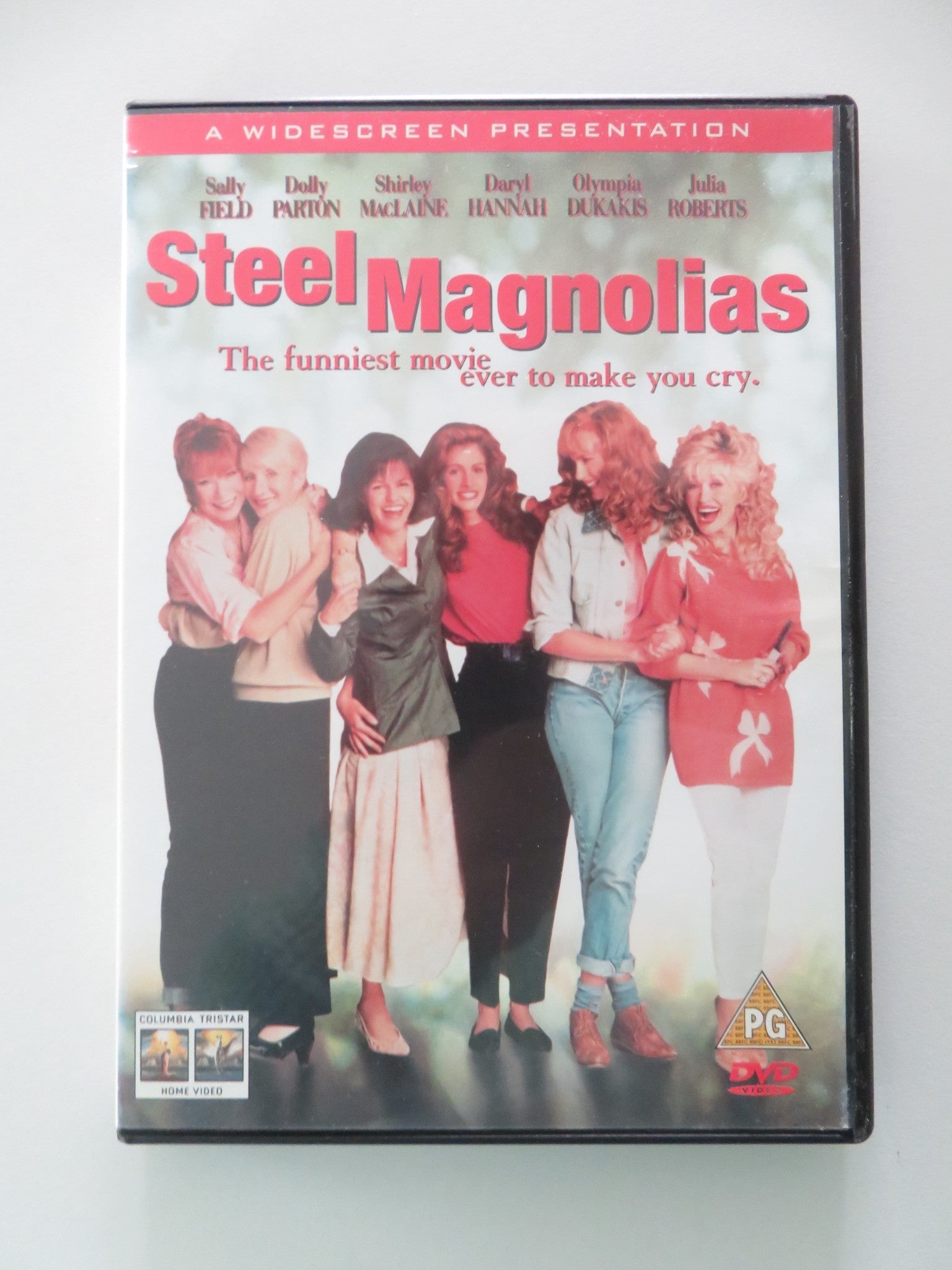 Steel Magnolias (DVD) Sally Field Dolly Parton Shirley Maclaine 1989 Region 2 Movie posters