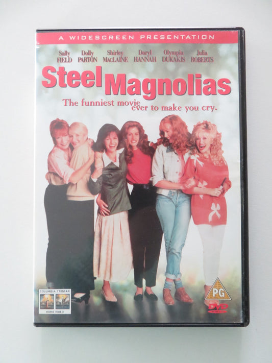 Steel Magnolias (DVD) Sally Field Dolly Parton Shirley Maclaine 1989 Region 2 Movie posters