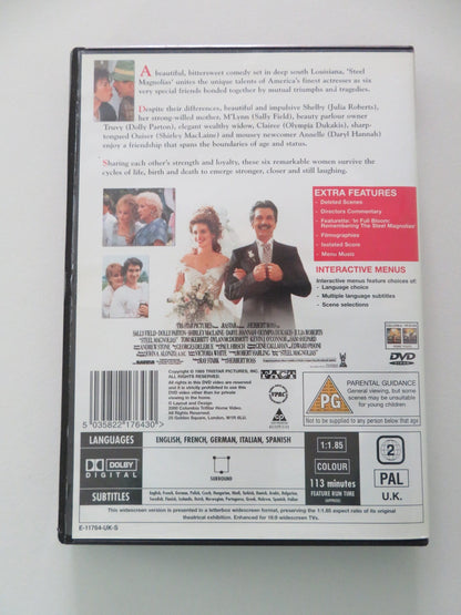 Steel Magnolias (DVD) Sally Field Dolly Parton Shirley Maclaine 1989 Region 2 Movie posters