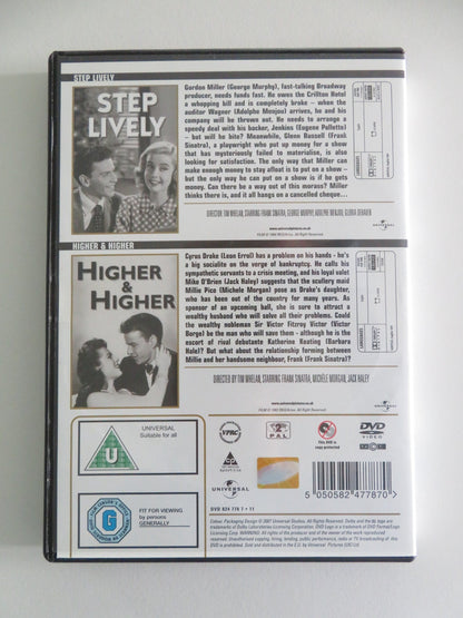 Step Lively and Higher & Higher - Frank Sinatra Double (DVD) 1944 Region 2 Movie posters