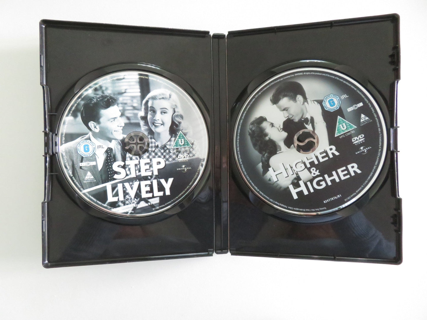 Step Lively and Higher & Higher - Frank Sinatra Double (DVD) 1944 Region 2 Movie posters