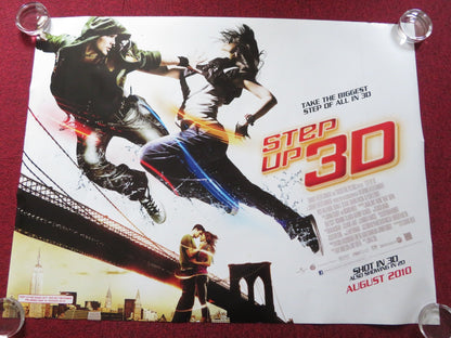 STEP UP 3D UK QUAD ROLLED POSTER RICK MALAMBRI ADAM SEVANI 2010 Rendezvous Cinema Movie posters