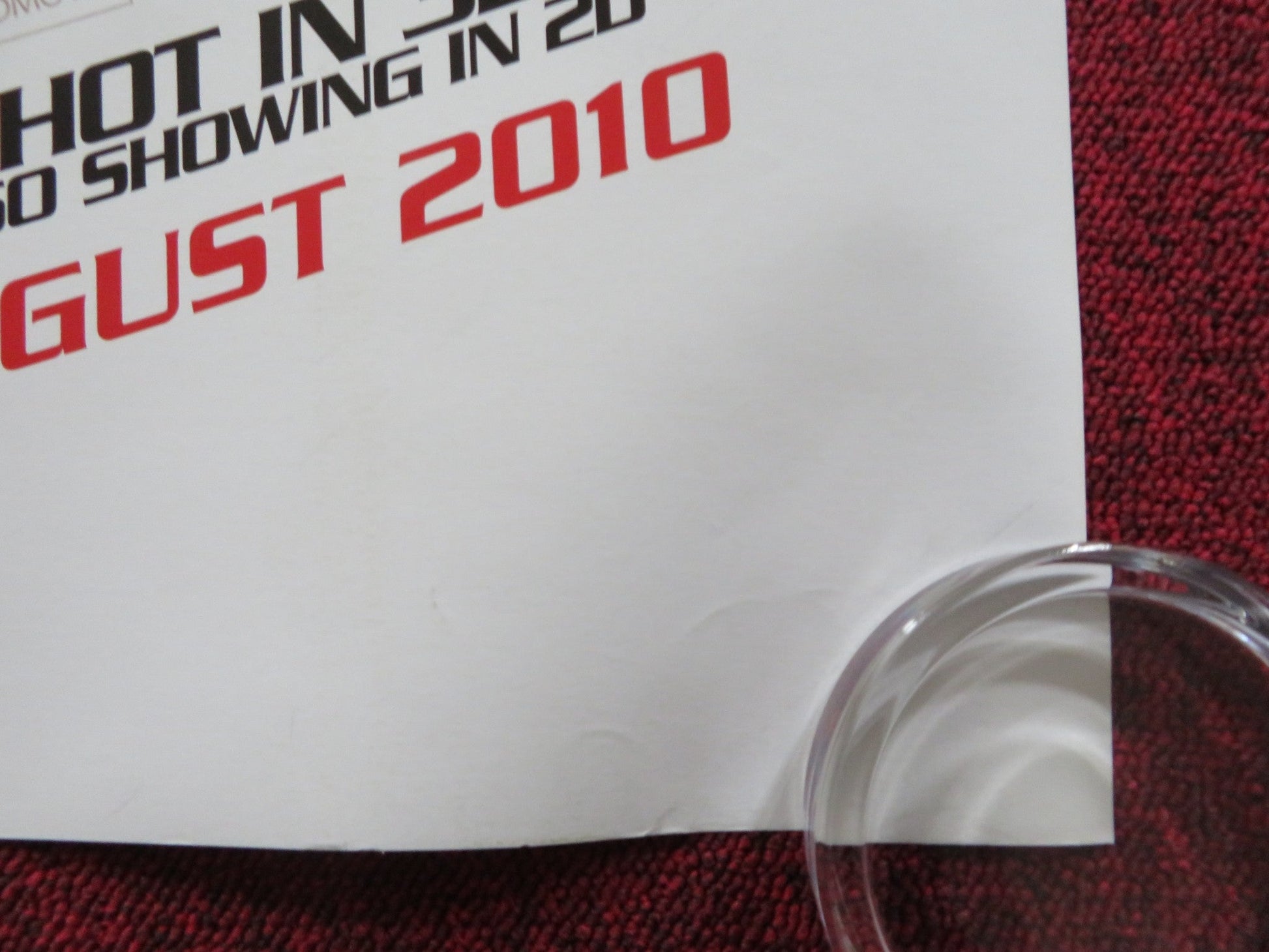 STEP UP 3D UK QUAD ROLLED POSTER RICK MALAMBRI ADAM SEVANI 2010 Rendezvous Cinema Movie posters