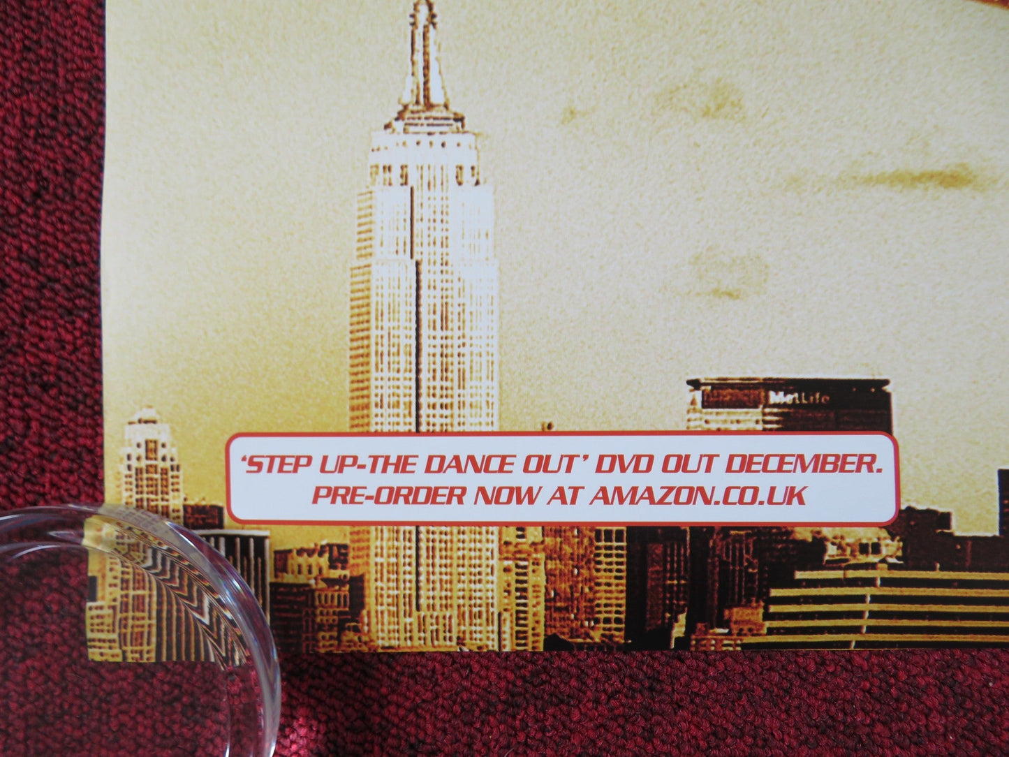 STEP UP 3D US ONE SHEET ROLLED POSTER RICK MALAMBRI ADAM SEVANI 2010 Rendezvous Cinema Movie posters