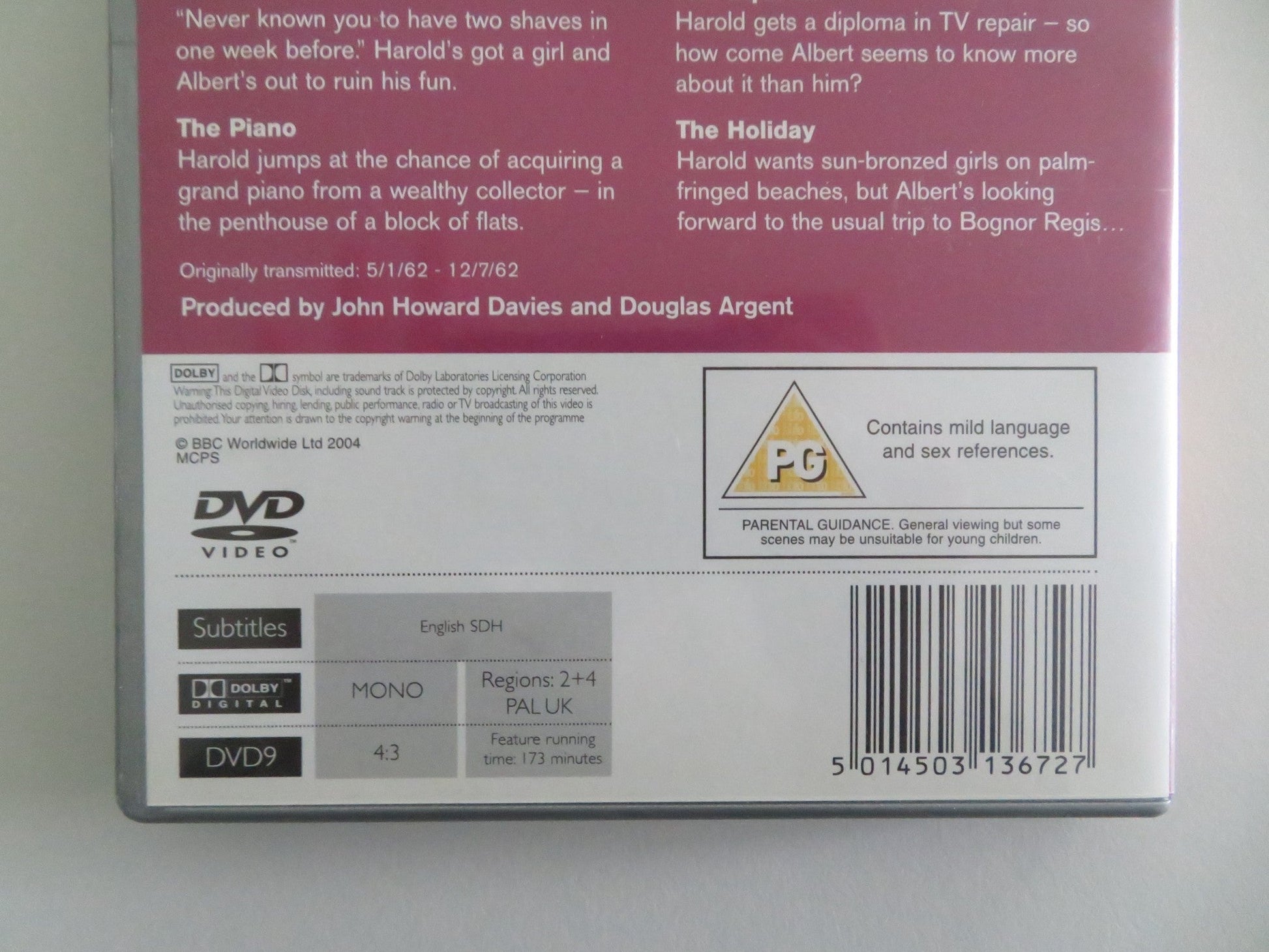 STEPTOE & SON - SERIES ONE (DVD) WILFRED BRAMBELL HARRY CORBETT 1962 REGION 2, 4 Movie posters